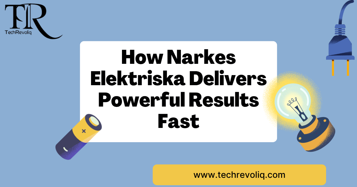 How Närkes Elektriska Delivers Powerful Results Fast