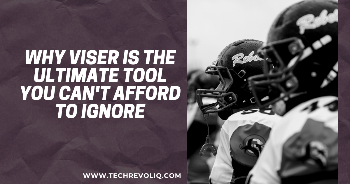 Why Viser is the ultimate tool you can’t afford to ignore